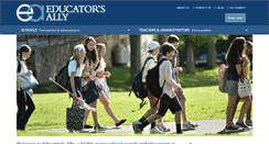 Desktop Screenshot of educatorsally.com